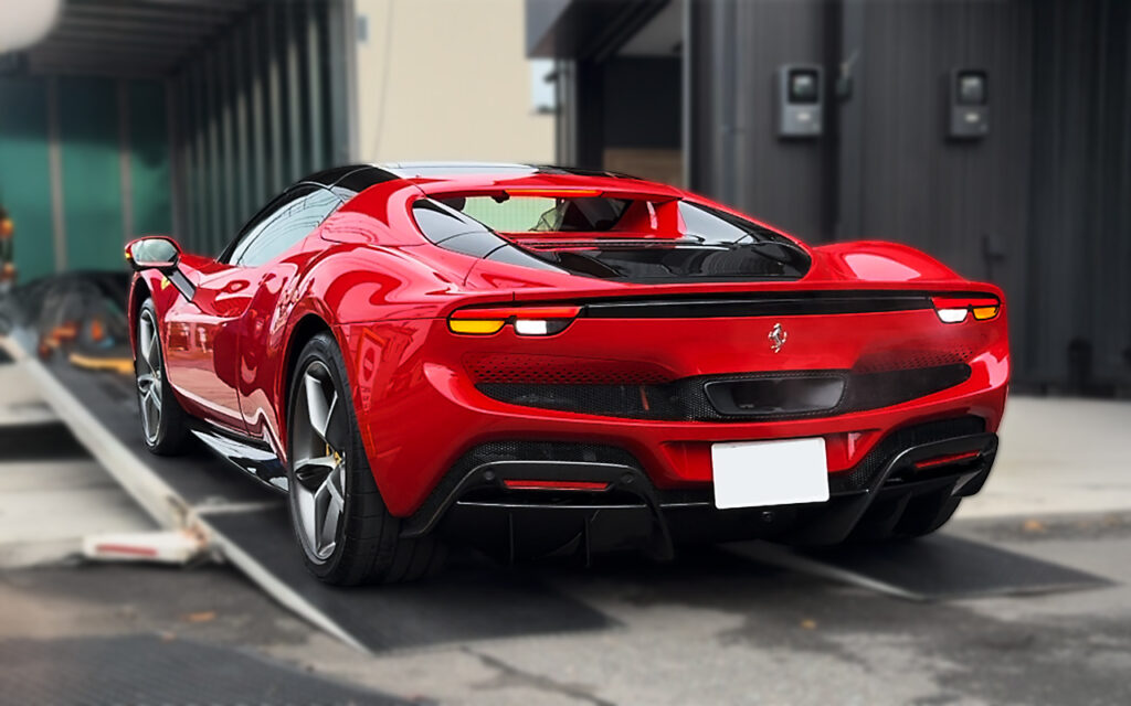 【事例紹介】フェラーリ296GTS フルプロテクション＆内装コーティング施工