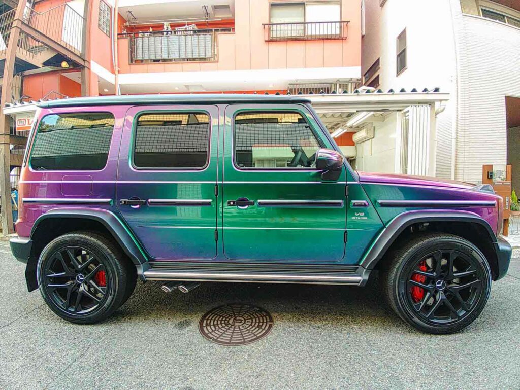 カラーPPFで超個性派Gクラスへ…講習受講者CBP Le Coeurの実例