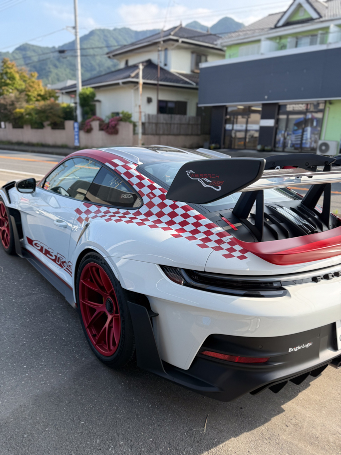 【事例紹介】ポルシェ GT3 RS フルプロテクション＆ラッピング